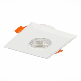 ST204.508.01 Св-к встр. Мат. белый GU10 1*50W  L94xW94xH25 220V Без ламп QUOSIS-foto2