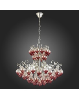 SL659.203.06 Люстра подвесная ST-Luce Шампань/Коньяк E14 6*40W FRUTTI-foto7