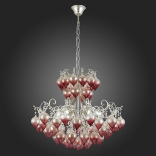 SL659.203.06 Люстра подвесная ST-Luce Шампань/Коньяк E14 6*40W FRUTTI-foto7