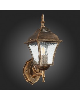 SL082.201.01 Светильник уличный настенный ST-Luce Бронза/Бронза, Прозрачный E27 1*60W DOMENICO-foto8