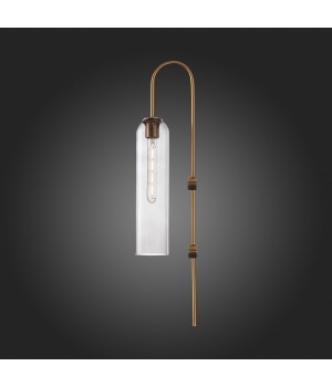 SL1145.341.01 Светильник настенный ST-Luce Латунь/Дымчатый E27 1*60W CALLANA-foto8