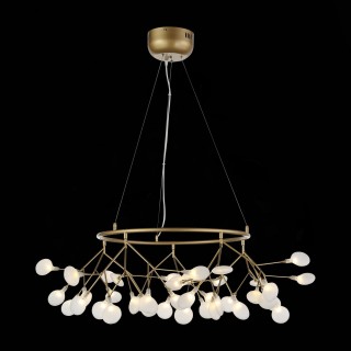 SL411.253.45 Люстра подвесная ST-Luce Золотистый/Белый G4 45*1,5W RICCARDO-foto9