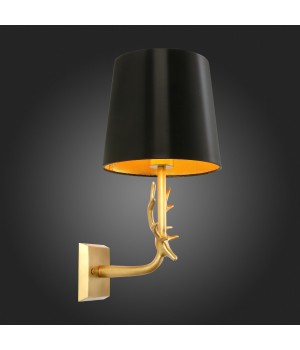 SL1123.201.01 Светильник настенный ST-Luce Латунь/Черный, Золотистый E14 1*40W VELOSSA-foto15