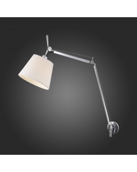 SL464.111.01 Бра ST-Luce Хром/Белый E27 1*60W (из 2-х коробок) REDUZION-foto3