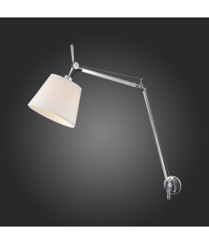 SL464.111.01 Бра ST-Luce Хром/Белый E27 1*60W (из 2-х коробок) REDUZION-foto3