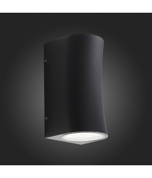 SL088.411.02 Светильник уличный настенный ST-Luce Черный кварцевый LED 2*5W 4000K DEALE-foto6