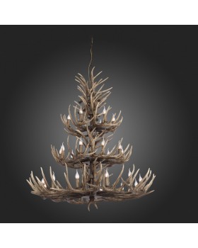 SL154.703.27 Люстра подвесная ST-Luce Серый E14 27*40W (из 3-х коробок) CORNA-foto5