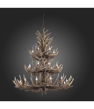 SL154.703.27 Люстра подвесная ST-Luce Серый E14 27*40W (из 3-х коробок) CORNA-foto5