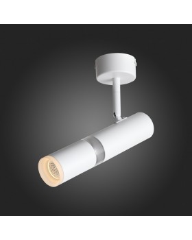 ST106.502.08 Светильник потолочный Белый LED 1*8W 3000K 624Lm Ra>80 D50xH165 170-240V ESCOPIO-foto4