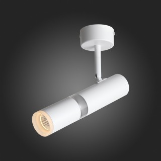 ST106.502.08 Светильник потолочный Белый LED 1*8W 3000K 624Lm Ra>80  D50xH165 170-240V ESCOPIO-foto4
