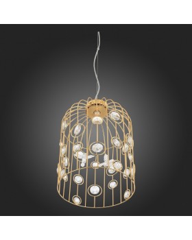 SL189.203.01 Подвес ST-Luce Золотистый/Золотистый, Прозрачный GU10 1*50W GABRIO-foto8