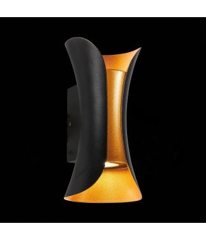 SL1584.401.01 Светильник уличный настенный ST-Luce Черный/Белый,Золотистый,Черный LED 1*12W 4000K COSETTO-foto4