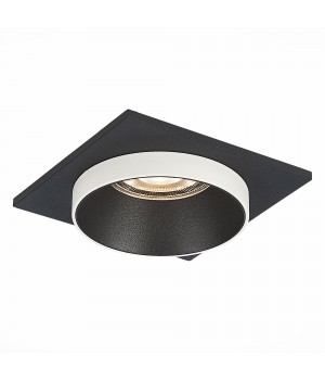 ST206.418.01 Св-к встр. Мат. черный GU10 1*50W L92xW92xH41 220V Без ламп CHOMIA-foto3