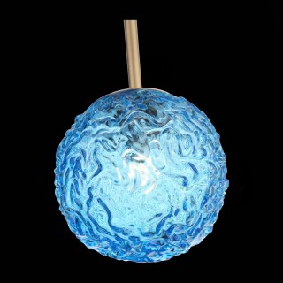 SL1152.253.08 Светильник подвесной ST-Luce Золотистый/Разноцветный G9 8*5W ARCOBALINO-foto3