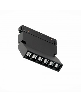ST364.436.06 Магнитный трековый светильник Черный LED 1*6W 3000K 532Lm Ra>80 36° IP20 L120xW22xH108 48V NANE-foto3
