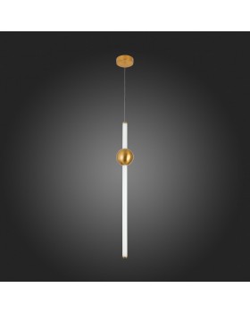 SL1222.213.01 Светильник подвесной ST-Luce Золотистый/Золотистый, Белый LED 1*18W 4000K ANGURRA-foto7