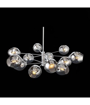 SL1500.103.12 Светильник подвесной ST-Luce Хром/Дымчатый E14 12*40W FOVIA-foto8