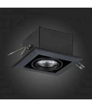 ST250.448.01 Св-к встр. Черный GU10 1*50W L126xW126xH70 220V Без ламп HEMI-foto8