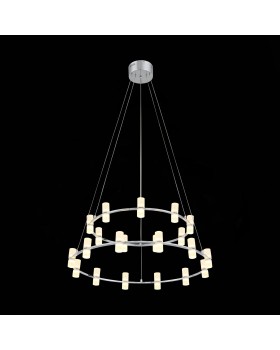 SL799.103.21 Люстра подвесная ST-Luce Хром/Белый LED 21*4W 3200K CILINDRO-foto8