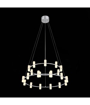 SL799.103.21 Люстра подвесная ST-Luce Хром/Белый LED 21*4W 3200K CILINDRO-foto8