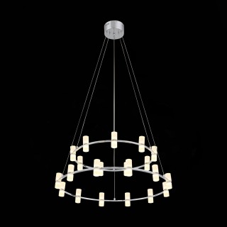 SL799.103.21 Люстра подвесная ST-Luce Хром/Белый LED 21*4W 3200K CILINDRO-foto8