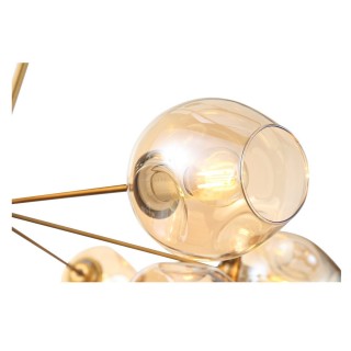 SL1500.203.12 Светильник подвесной ST-Luce Золотистый/Янтарный E14 12*40W FOVIA-foto13