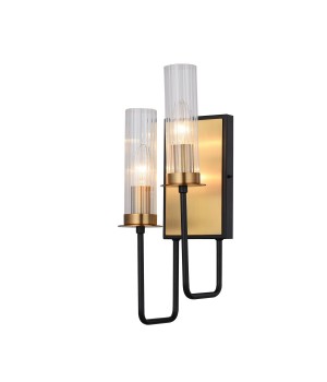 SL336.301.02 Бра ST-Luce Коричневый, Бронза/Прозрачный E14 2*60W DELAVERA-foto13