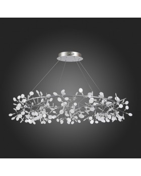 SL379.103.216 Люстра подвесная ST-Luce Серебристый/Белый LED 216*0,5W 3500K RAFINA-foto4