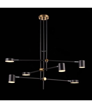 SL1604.432.06 Светильник потолочный ST-Luce Черный, Латунь/Черный LED 6*5W 3000K RODRIGO-foto10