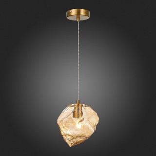 SL1175.303.01 Подвес ST-Luce латунь/янтарный E14 1*40W Portici-foto5