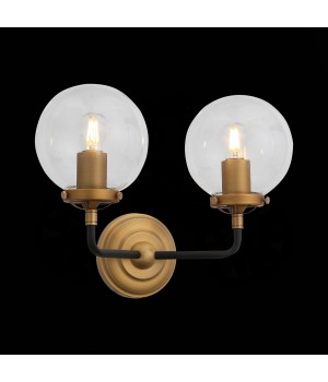 SL234.401.02 Бра ST-Luce Черный, Золото/Прозрачный E27 2*40W VARIETA-foto5