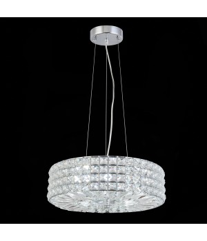 SL748.103.04 Люстра подвесная ST-Luce Хром/Прозрачный E14 4*60W DISCO-foto4