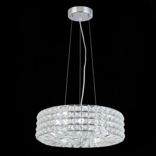 SL748.103.04 Люстра подвесная ST-Luce Хром/Прозрачный E14 4*60W DISCO-foto4