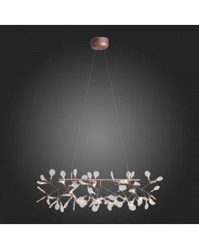 SL379.223.81 Люстра подвесная ST-Luce Медный/Белый LED 81*0,5W 3500K RAFINA-foto6