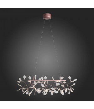 SL379.223.81 Люстра подвесная ST-Luce Медный/Белый LED 81*0,5W 3500K RAFINA-foto6