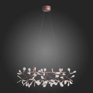 SL379.223.81 Люстра подвесная ST-Luce Медный/Белый LED 81*0,5W 3500K RAFINA-foto6