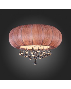 SL350.082.05 Люстра потолочная ST-Luce Хром/Кофейный E14 5*40W PREFERITA-foto3