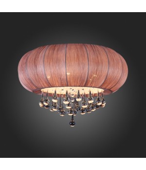 SL350.082.05 Люстра потолочная ST-Luce Хром/Кофейный E14 5*40W PREFERITA-foto3