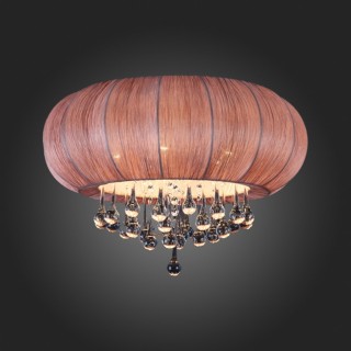 SL350.082.05 Люстра потолочная ST-Luce Хром/Кофейный E14 5*40W PREFERITA-foto3