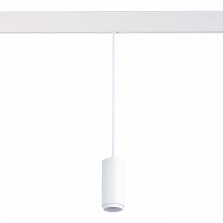 ST357.533.06 Магнитный трековый светильник подвесной ZOOM белый LED 1*6W 3000K 667Lm Ra>80 10-60° IP20 D60xH120 48V ZIRO-foto2