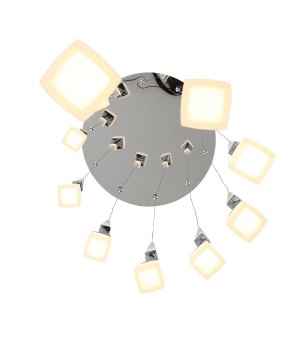 SL405.103.10 Светильник подвесной ST-Luce Хром/Белый, Хром LED 10*7W 3000K BOCHIE-foto10