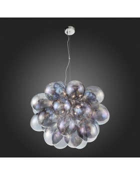 SL432.703.12 Люстра подвесная ST-Luce Хром/Перламутровый G9 12*5W SOSPIRO-foto4