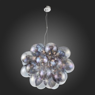 SL432.703.12 Люстра подвесная ST-Luce Хром/Перламутровый G9 12*5W SOSPIRO-foto4