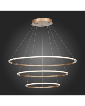 ST604.243.114 Светильник подвесной ST-Luce Золотистый/Белый LED 1*114W 4000K ST604 OUT-foto4