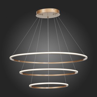 ST604.243.114 Светильник подвесной ST-Luce Золотистый/Белый LED 1*114W 4000K ST604 OUT-foto4