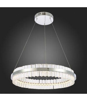 SL383.113.01 Светильник подвесной ST-Luce Хром/Прозрачный LED 1*44W 3000K CHERIO-foto5