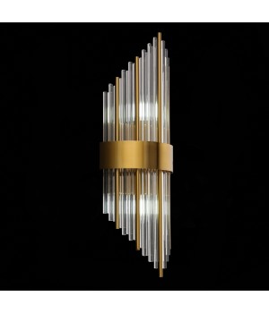 SL1158.301.02 Светильник настенный ST-Luce Латунь/Латунь, Прозрачный E14 2*60W NITIDO-foto7