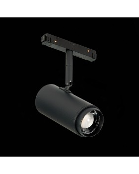 ST357.446.06 Магнитный трековый светильник ZOOM Черный LED 1*6W 4000K 667Lm Ra>80 10-60° IP20 L137xW59xH178 48V ZIRO-foto6
