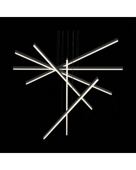 SL394.423.06 Люстра подвесная ST-Luce Черный/Белый LED 1*100W 4000K BASONI-foto8