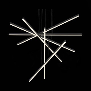 SL394.423.06 Люстра подвесная ST-Luce Черный/Белый LED 1*100W 4000K BASONI-foto8